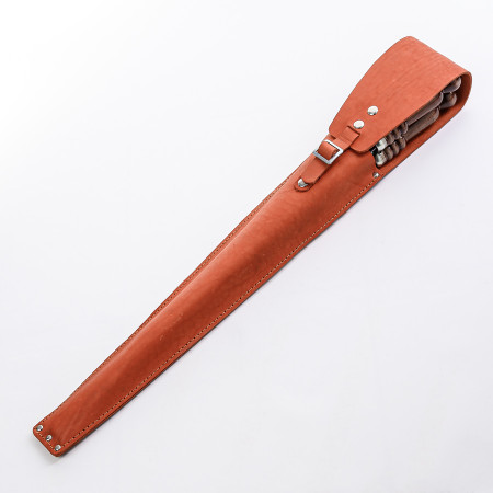A set of skewers 670*12*3 mm in an orange leather case в Смоленске
