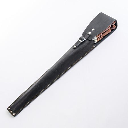 A set of skewers 670*12*3 mm in a black leather case в Смоленске
