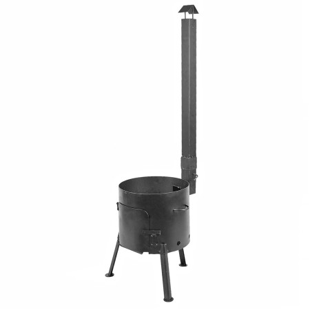 Stove with a diameter of 360 mm with a pipe for a cauldron of 12 liters в Смоленске