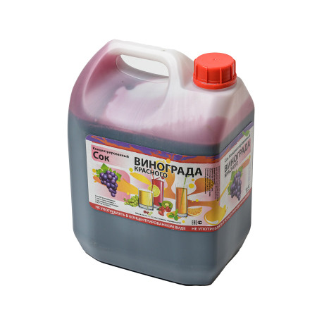 Concentrated juice "Red grapes" 5 kg в Смоленске