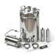 Cheap moonshine still kits "Gorilych" double distillation 10/35/t with CLAMP 1,5" and tap в Смоленске