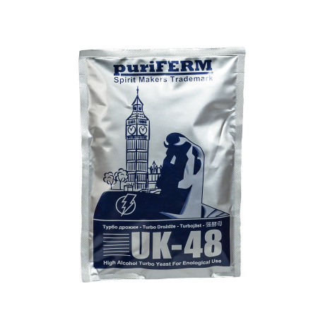 Turbo Yeast alcohol Puriferm UK-48 TURBO (128 gr) в Смоленске