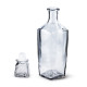 Бутылка (штоф) "Элегант" стеклянная 0,5 литра с пробкой  в Смоленске