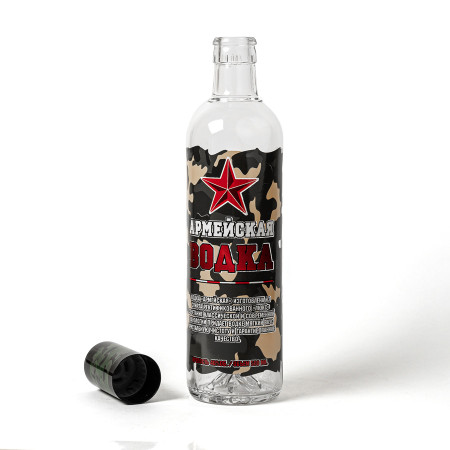 Бутылка сувенирная "Армия" 0,5 литра в Смоленске