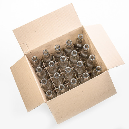 20 bottles of "Guala" 0.5 l without caps in a box в Смоленске